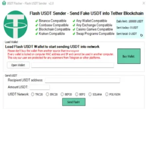 Flash USDT Generator Software